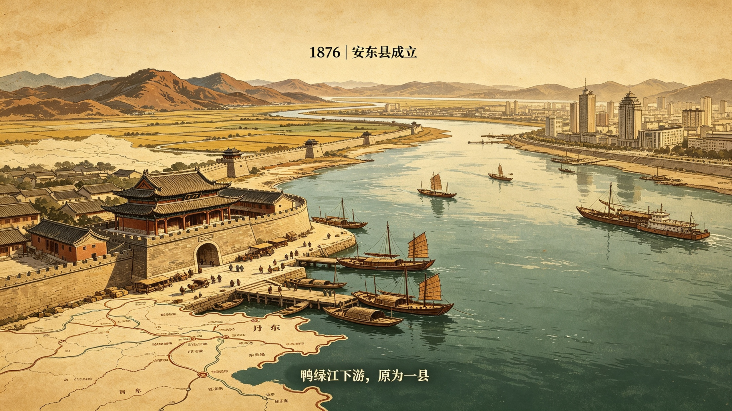 【话说东港】丹东和东港到底啥关系？老安东的百年故事-东一网